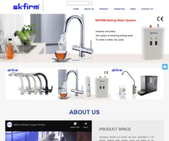 Skfirm.com(Instant Boiling Water System) Screenshot