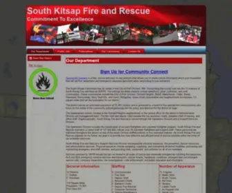 SKFR.org(South Kitsap Fire and Rescue) Screenshot