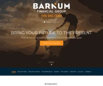 SKgbarnum.com(Barnum Financial Group) Screenshot