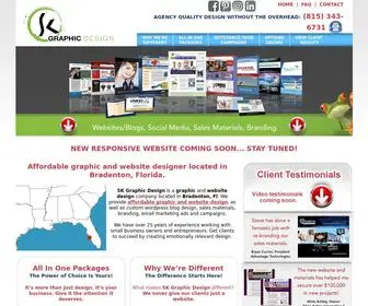 SKgraphiCDesign.com(Graphic and Website Designer in Bradenton) Screenshot