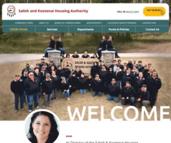 Skha.org(Salish and Kootenai Housing Authority) Screenshot