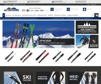Ski-Andmore.de(SKI AND MORE) Screenshot