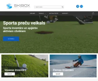 Ski-Box.lv(Sporta preču veikals) Screenshot