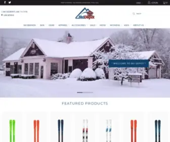 Ski-Depot.com(Ski Depot) Screenshot
