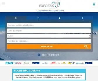 Ski-Express.com(Séjour ski le moins cher : Résidence Les Hauts de Planchamp (Champagny)) Screenshot