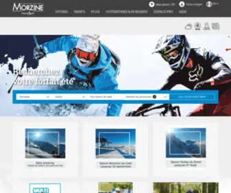 Ski-Morzine.com(Accueil) Screenshot