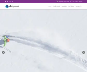 Ski-Press.com(Specialised PR for the Snowsports Industry) Screenshot