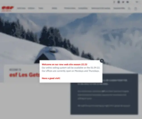 Ski-School-Lesgets.co.uk(Ski School Lesgets) Screenshot