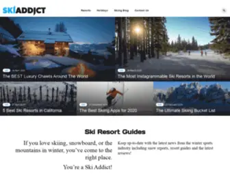 Skiaddict.co.uk(Ski Resort Guides) Screenshot