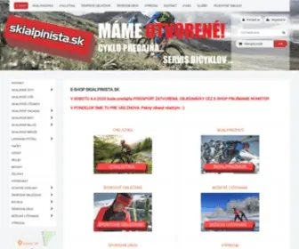 Skialpinista.sk(Skialpinistické lyže) Screenshot