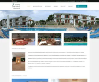 Skiathosdiamond.com(Skiathos Diamond Apartments) Screenshot