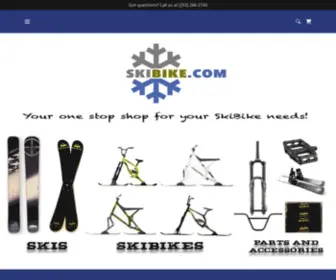 Skibike.com(Ski Bike Shop) Screenshot