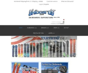 Skiboards.com(Skiboards Superstore) Screenshot