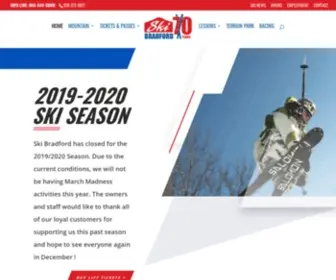 Skibradford.com(Ski boston ski mass ski lessons night skiing) Screenshot