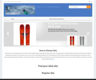 Skibuyer.co.uk(How to Choose Skis) Screenshot