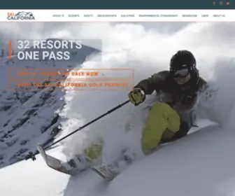 Skicalifornia.org(Ski California) Screenshot