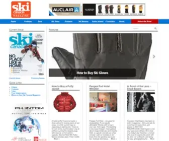 Skicanadamag.com(Ski Canada Magazine) Screenshot