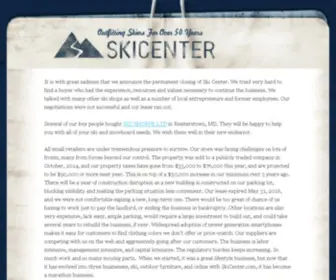 Skicenter.com(Ski Center) Screenshot