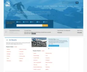 Skicentral.com(Ski Resorts and Vacation Guide) Screenshot