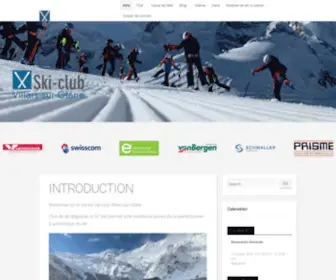 Skiclub-VSG.ch(Ski-Club Villars-sur-Glâne) Screenshot