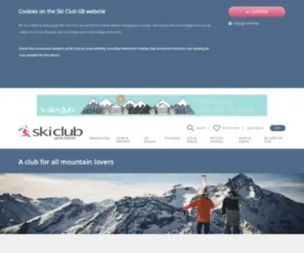 Skiclub.co.uk(Ski resort guides) Screenshot