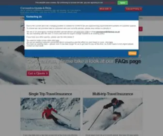 Skiclubinsurance.co.uk(Ski Club Travel Insurance) Screenshot