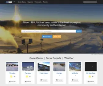 Ski.com.au(Since 1995) Screenshot