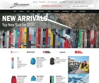 Skicountrysports.com(Ski Country Sports) Screenshot