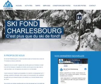 Skidefondcharlesbourg.com(Ski fond Charlesbourg) Screenshot