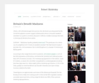 Skidelskyr.com(Robert Skidelsky) Screenshot