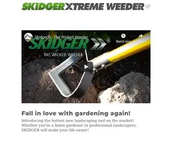 Skidger.com(Win the War on Weeds) Screenshot