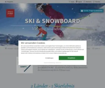 Skidorado.de(Skifahren & Snowboarden in Oberstdorf und Kleinwalsertal) Screenshot