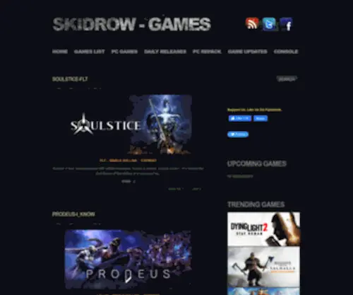 Skidrow-Games.com(Skidrow Games) Screenshot