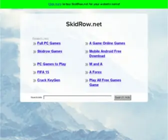 Skidrow.net(The Leading Charity Site on the Net) Screenshot