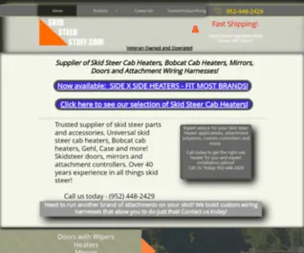 Skidsteerstuff.com(Skidsteer Equipment) Screenshot