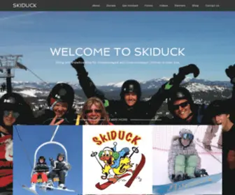 Skiduck.org(Skiing and Snowboarding for Disadvantaged Children and Older Kids) Screenshot