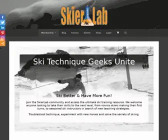 Skierlab.com(Digital Ski School) Screenshot