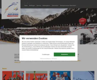 Skifliegen-Oberstdorf.com(Skifliegen Oberstdorf) Screenshot