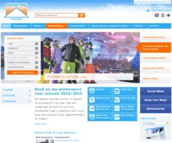 Skifrance.nl(Luxe wintersportvakanties in Europa) Screenshot