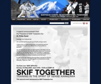 SkifWorld.com(Shotokan Karate) Screenshot