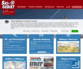Skigebiet-Willingen.de(Das Skigebiet Willingen bietet Skiabfahrten (Skipisten)) Screenshot