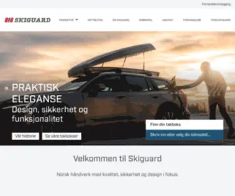 Skiguard.no(Praktisk eleganse) Screenshot