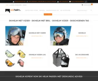 Skihelm.nl(Skihelm kopen Dames) Screenshot