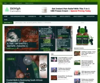 Skihighcannabis.com(Home) Screenshot