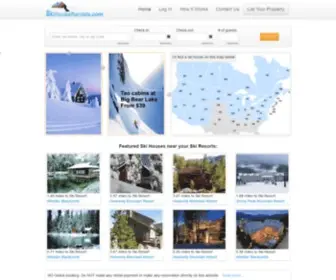 Skihouserentals.com(Ski House Rental) Screenshot