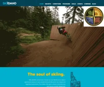 Skiidaho.us(Ski Idaho) Screenshot