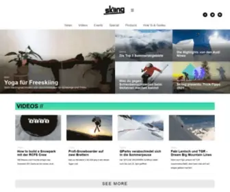 Skiing.de(Freeski total auf SkiingMag) Screenshot