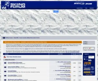 Skiingforum.com(Skiing Forum) Screenshot