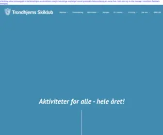 Skiklubben.no(Trondhjems Skiklub) Screenshot