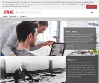Skil.co.uk(SKIL power tools) Screenshot